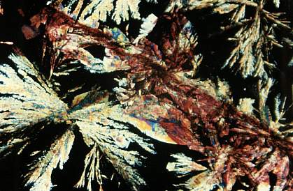 Image of multicolored crystals Image of multicolored crystals