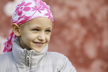 Child with cancer