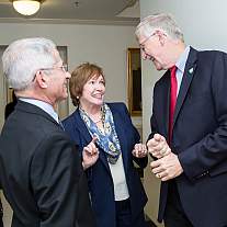 Dr. Brenda Fitzgerald meets with NIH Director Dr. Francis Collins