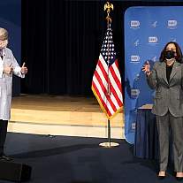 Vice President Kamala Harris Visits NIH