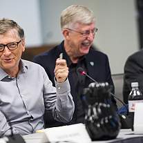 Francis Collins, Dr. Anthony Fauci meet with Bill Gates