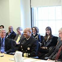 US Surgeon General Vice Admiral Jerome M. Adams visits NIH