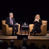 Barbara Streisand speaks at NIH