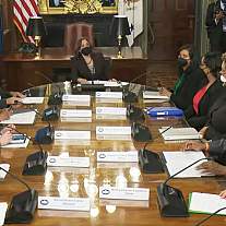Dr. Tabak attends Maternal Health Cabinet Meeting with VP Harris
