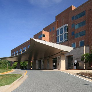 The Mark O. Hatfield Clinical Research Center (Building 10) North entrance, Bethesda, MD