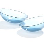 an image of contact lenses